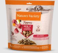 Natures Variety Freeze Dried Toppers Beef 120g