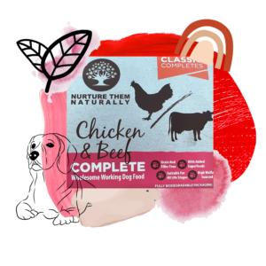 Nurture Them Naturally Complete Chicken & Beef 500g