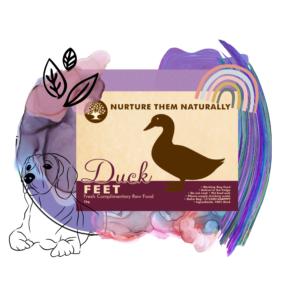 Nurture Them Naturally Duck Feet 1kg