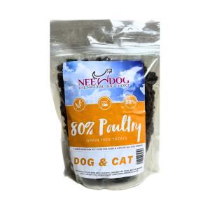 Neewdog Dog & Cat Treats 80% Poultry 500g