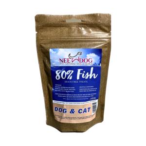 Neewdog Dog & Cat Treats 80% Fish 100g