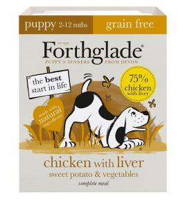 Forthglade Complete Puppy Chicken with Liver & Vegetables 395g