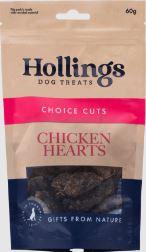 Hollings Natural Chicken Hearts 60g