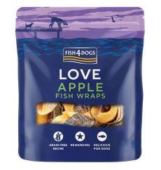 Fish4Dogs Love Apple Fish Wraps 90g