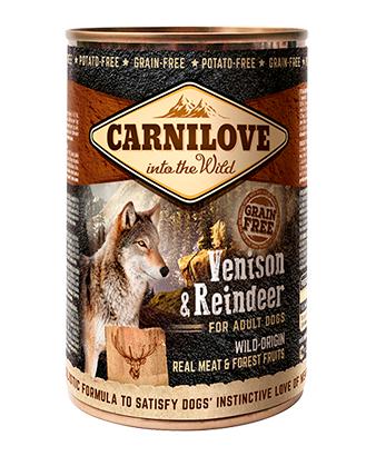 Carnilove Dog Tin Venison & Reindeer 400g