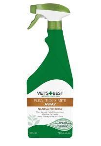 Vets Best Flea Tick and Mite Away Spray 500ml