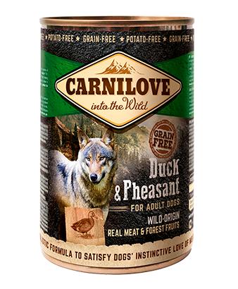 Carnilove Dog Tin Duck & Pheasant 400g