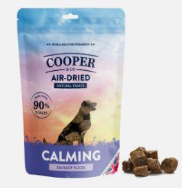 Cooper & Co Air Dried Treats Calming Turkey & Camomile 100g