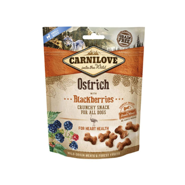 Carnilove Treats Crunchy Ostrich & Blackberries 200g