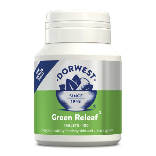 Dorwest Herbs Green Releaf Tablets for Dogs & Cats 100pk
