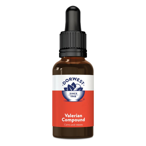 Dorwest Herbs Valerian Compound for Dogs & Cats 30ml