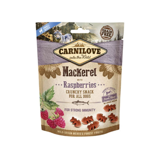 Carnilove Treats Crunchy Mackerel & Raspberries 200g