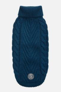 GF Pet Chalet Sweater Dark Teal Medium