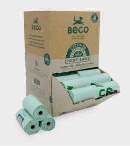 Beco Compostable Poo Bag Single Roll of 12