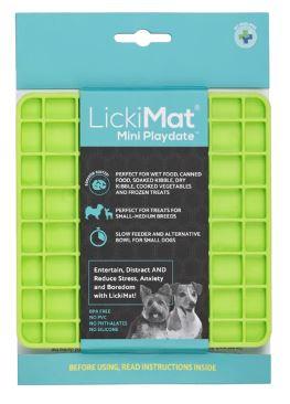 LickiMat Mini Playdate Green