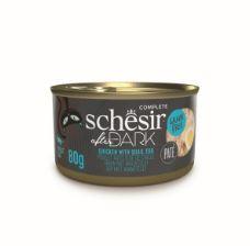 Schesir After Dark Complete Pate Chicken & Quail Egg 80g