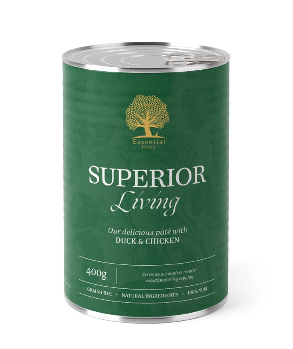 Essential Foods Pate Superior Living 400g