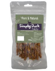 Pure & Natural Meat Sticks Duck 100g