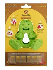 Dogsee Play Yeti Treat Toy Green