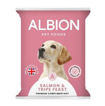 Albion Premium Complementary Salmon & Tripe Feast 454g