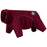 TresPaws Rickie Dog Fleece Dark Cherry Medium