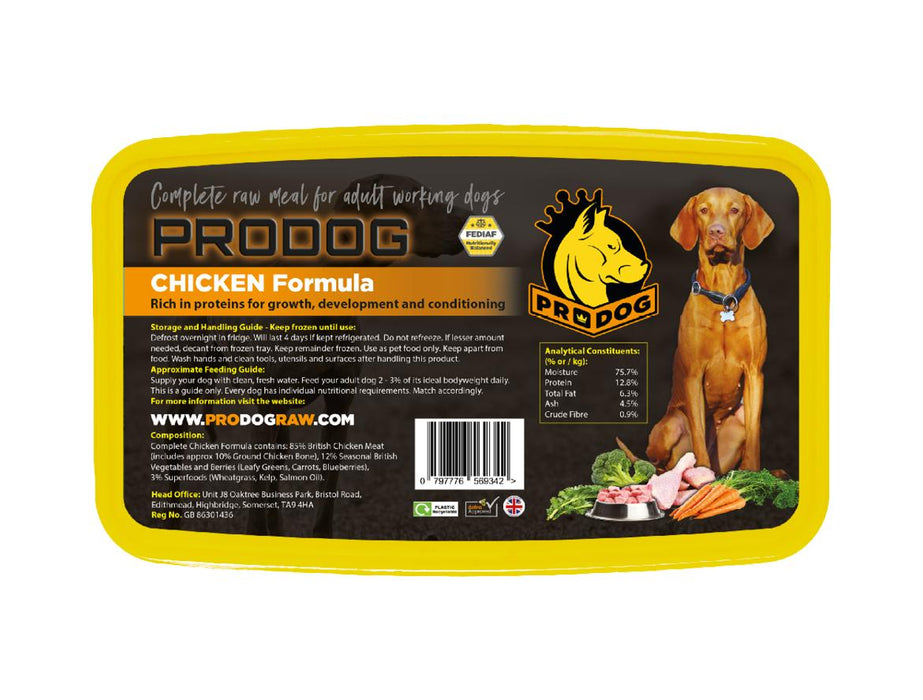 ProDog Raw Complete Chicken 500g