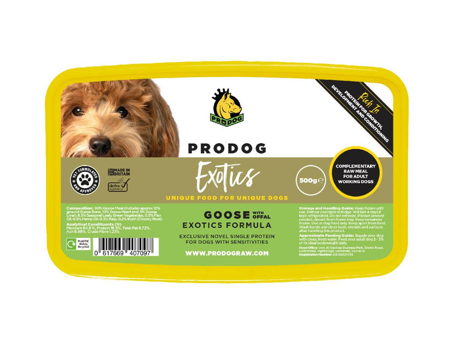 ProDog Raw Exotics Complete Goose 500g