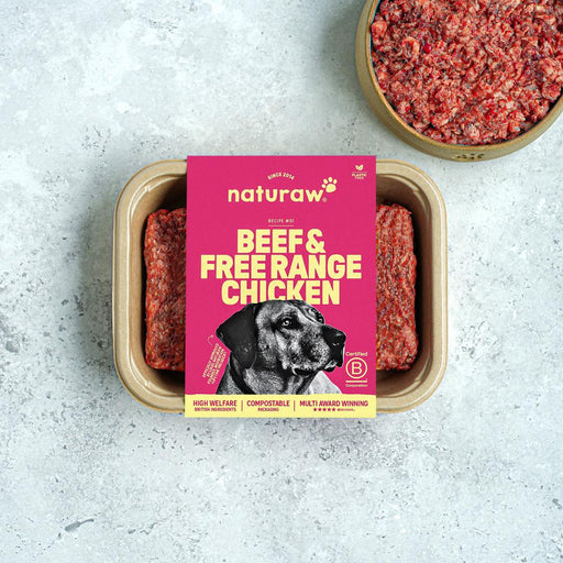 Naturaw Beef & Organic Chicken 500g