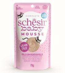 Schesir Kitten Complete Mousse Chicken & Liver 70g