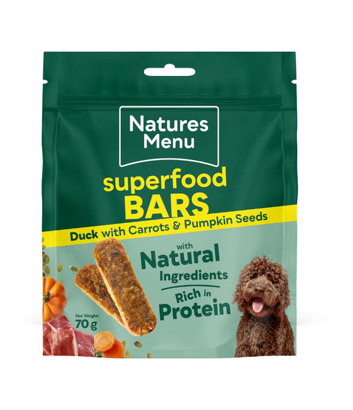 Natures Menu Superfood Bars Duck 70g