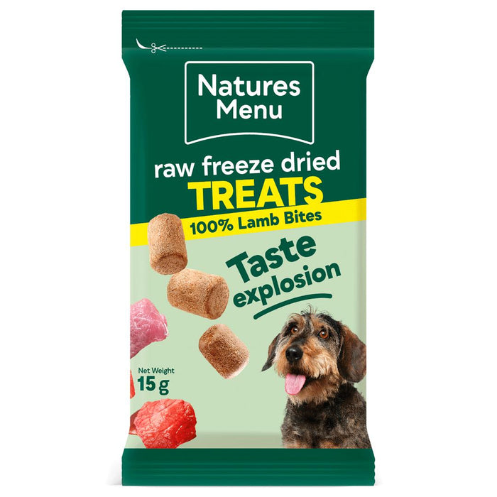 Natures Menu Freeze Dried Bites Lamb 15g