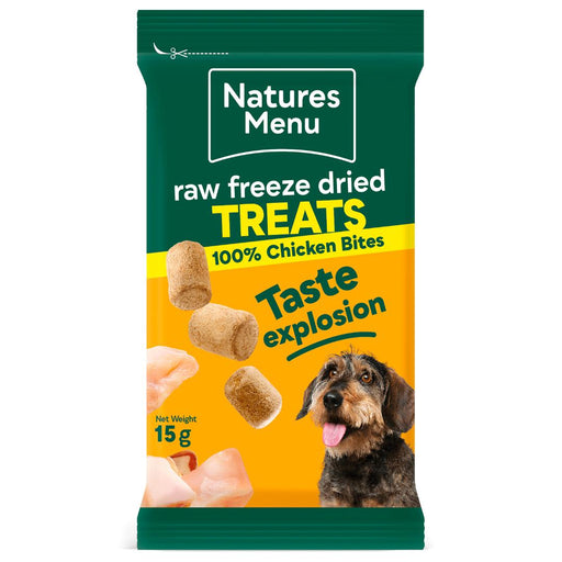 Natures Menu Freeze Dried Bites Chicken 15g