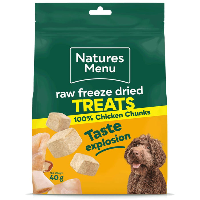 Natures Menu Freeze Dried Chunks Chicken 40g