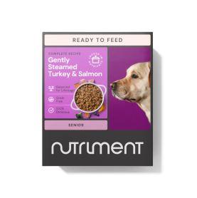 Nutriment Gently Steamed Senior Turkey & Salmon 395g