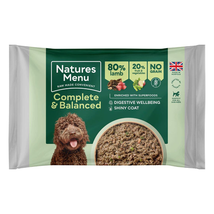 Natures Menu Raw Complete & Balanced Block Lamb 500g