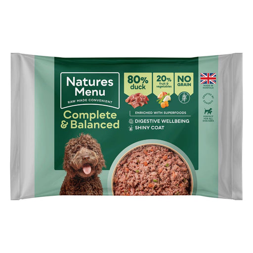 Natures Menu Raw Complete & Balanced Block Duck 500g