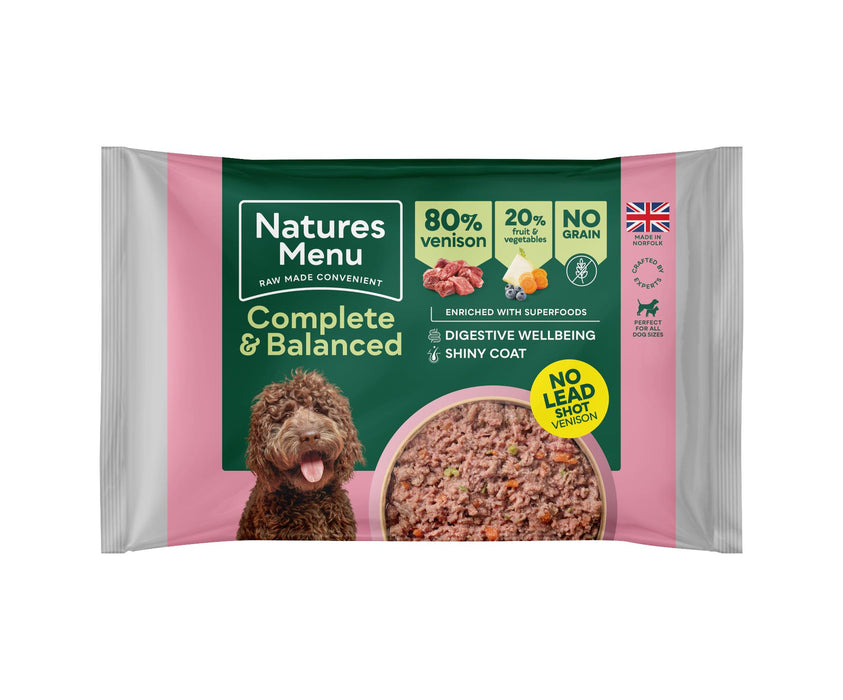 Natures Menu Raw Complete & Balanced Block Venison 500g