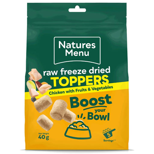 Natures Menu Freeze Dried Toppers Chicken 40g