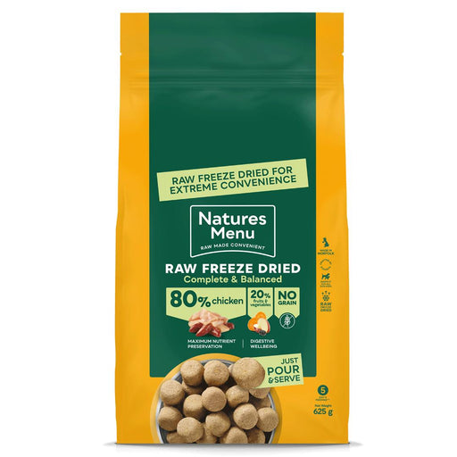 Natures Menu Freeze Dried Complete & Balanced Chicken 625g
