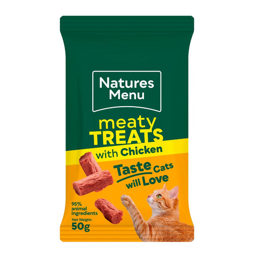 Natures Menu Cat Meaty Treats with Chicken 50g