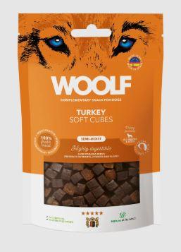 WOOLF Soft Cubes Turkey 100g
