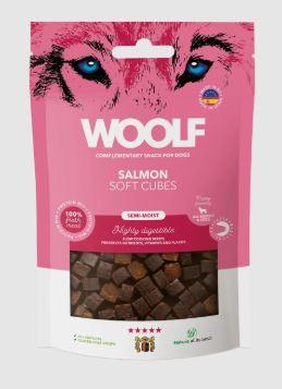WOOLF Soft Cubes Salmon 100g