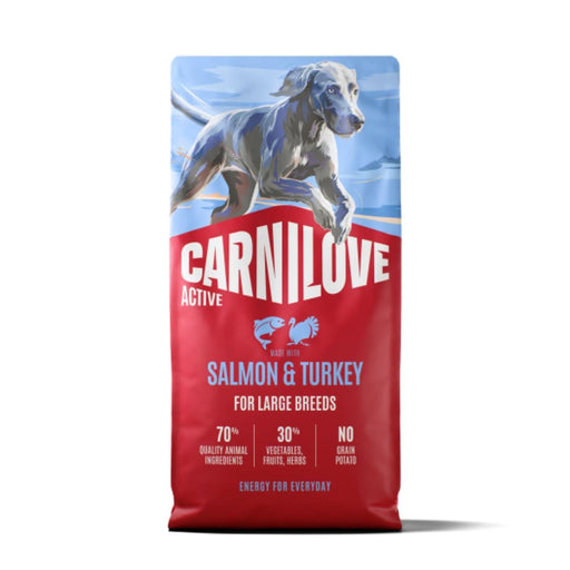 Carnilove NEW Dog Active Salmon & Turkey Large Breed 1.5kg