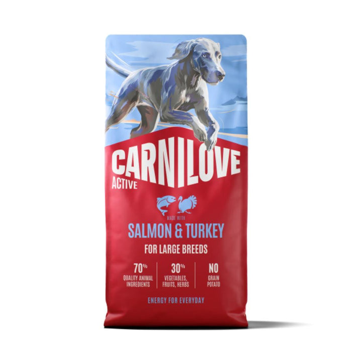 Carnilove NEW Dog Active Salmon & Turkey Large Breed 1.5kg