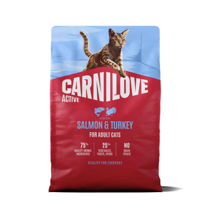 Carnilove NEW Cat Active Salmon & Turkey 2kg