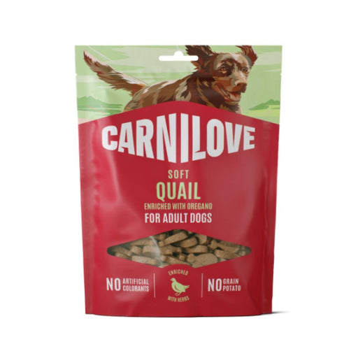 Carnilove NEW Soft Treats Quail with Oregano 200g