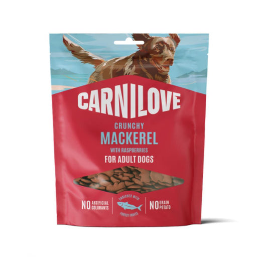 Carnilove NEW Crunchy Treats Mackerel with Raspberries 200g