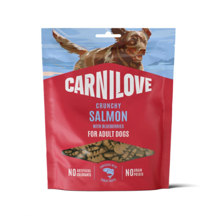 Carnilove NEW Crunchy Treats Salmon with Blueberries 200g