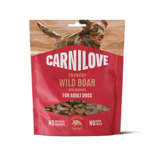 Carnilove NEW Crunchy Treats Wild Boar with Rosehips 200g