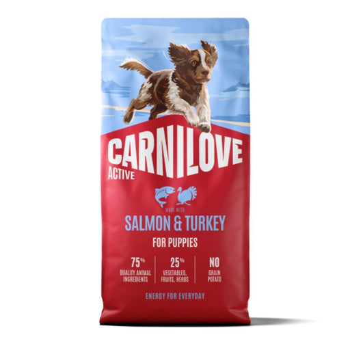 Carnilove NEW Dog Active Puppy Salmon & Turkey 12kg